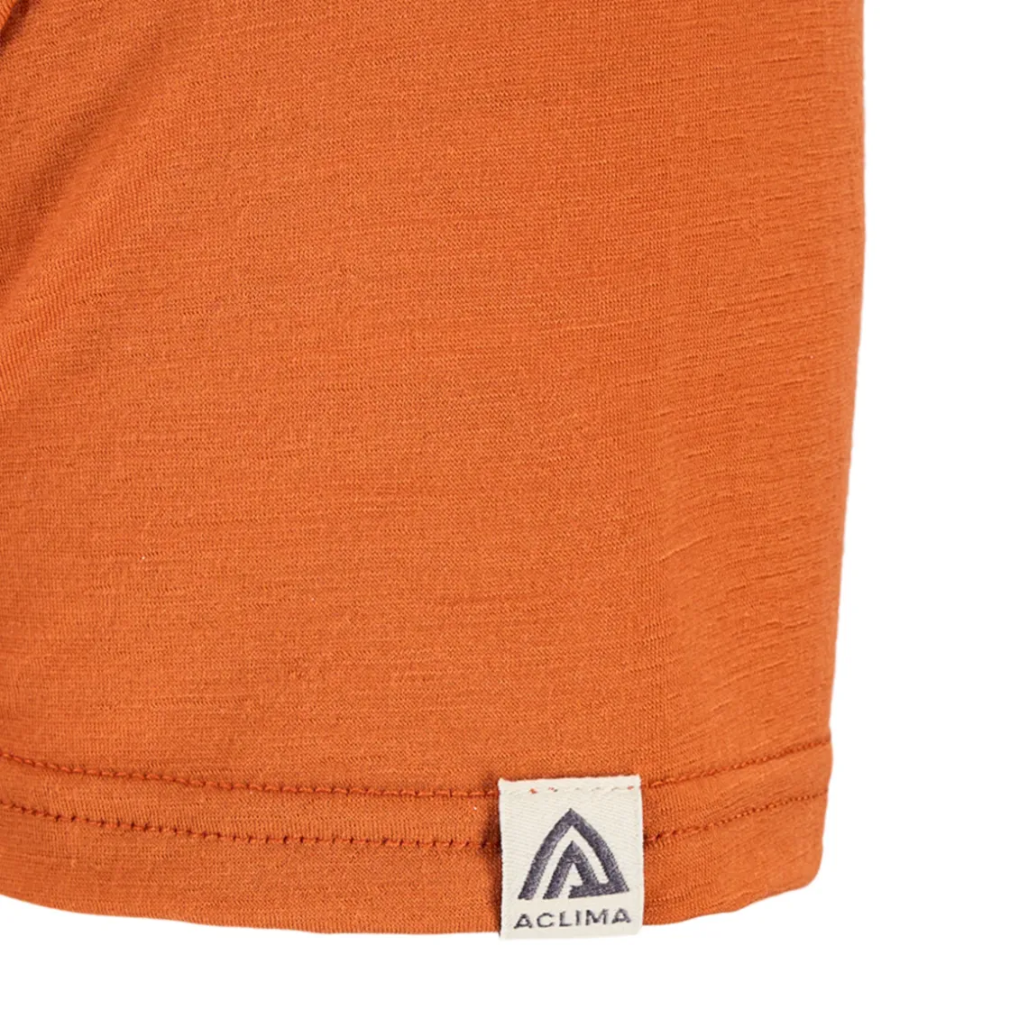 ACLIMA LightWoll 140 Classic Tee Antler, herre (Apricot Orange) Best