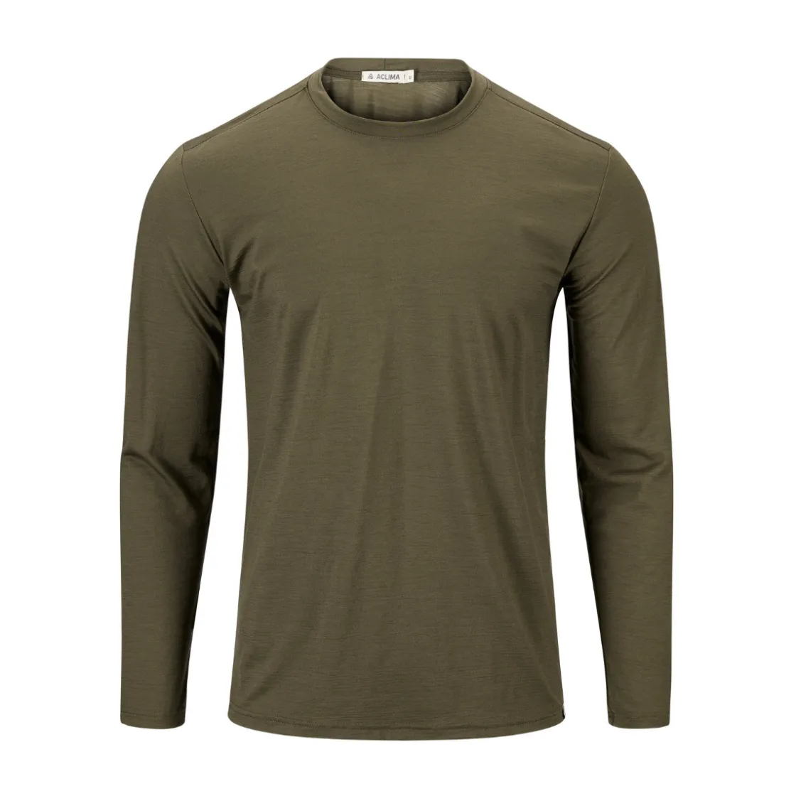 ACLIMA LightWool 180 Crewneck trøje, herre (Tarmac) New