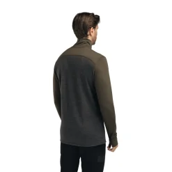 ACLIMA LightWool 180 Polo w/zip, herre (Tarmac Marengo) Online