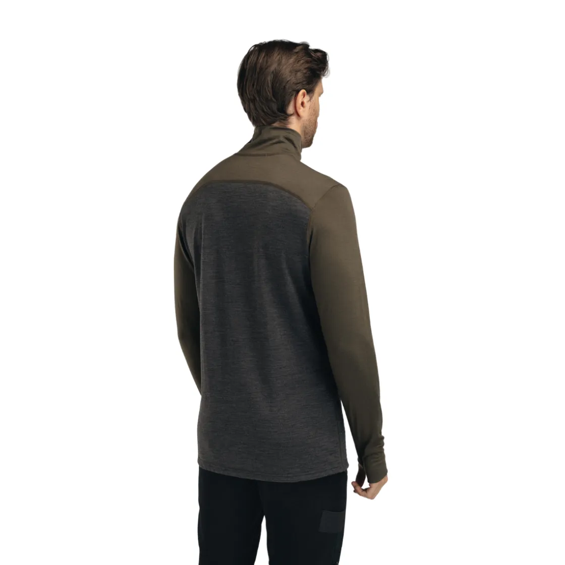 ACLIMA LightWool 180 Polo w/zip, herre (Tarmac Marengo) Online