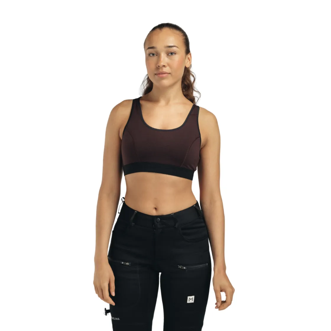 ACLIMA LightWool 180 Sports Top, dame (Chocolate Plum) Online