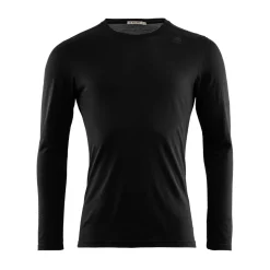 ACLIMA LightWool 140 trøje LS, herre (Jet Black) Discount