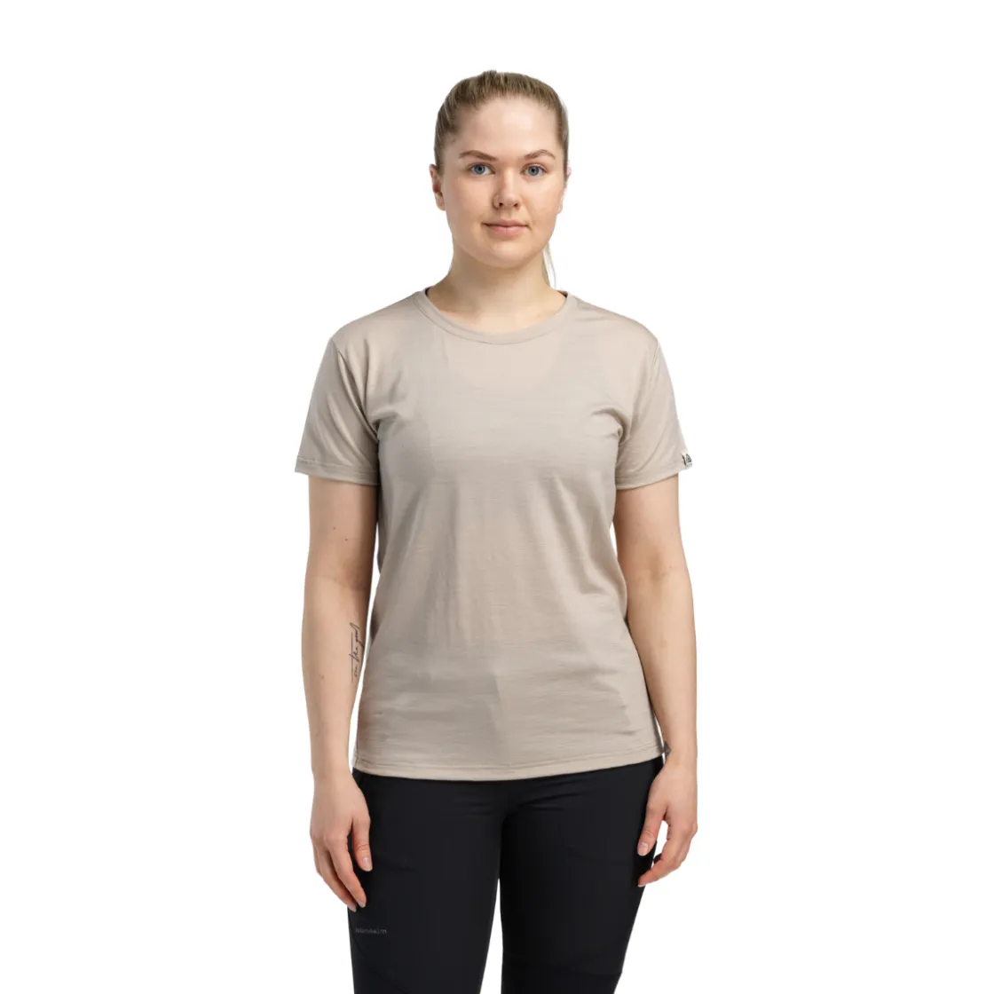 ACLIMA LightWool 180 T-shirt, dame (Simple Taupe) Hot