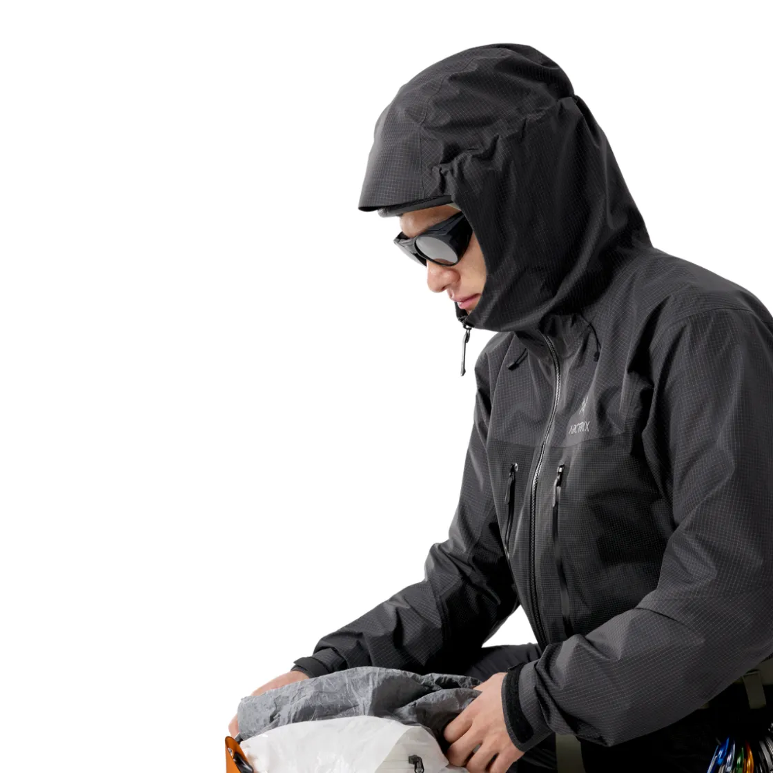 ARCTERYX Arc'teryx Alpha Skaljakke, herre (Graphite Black) Discount