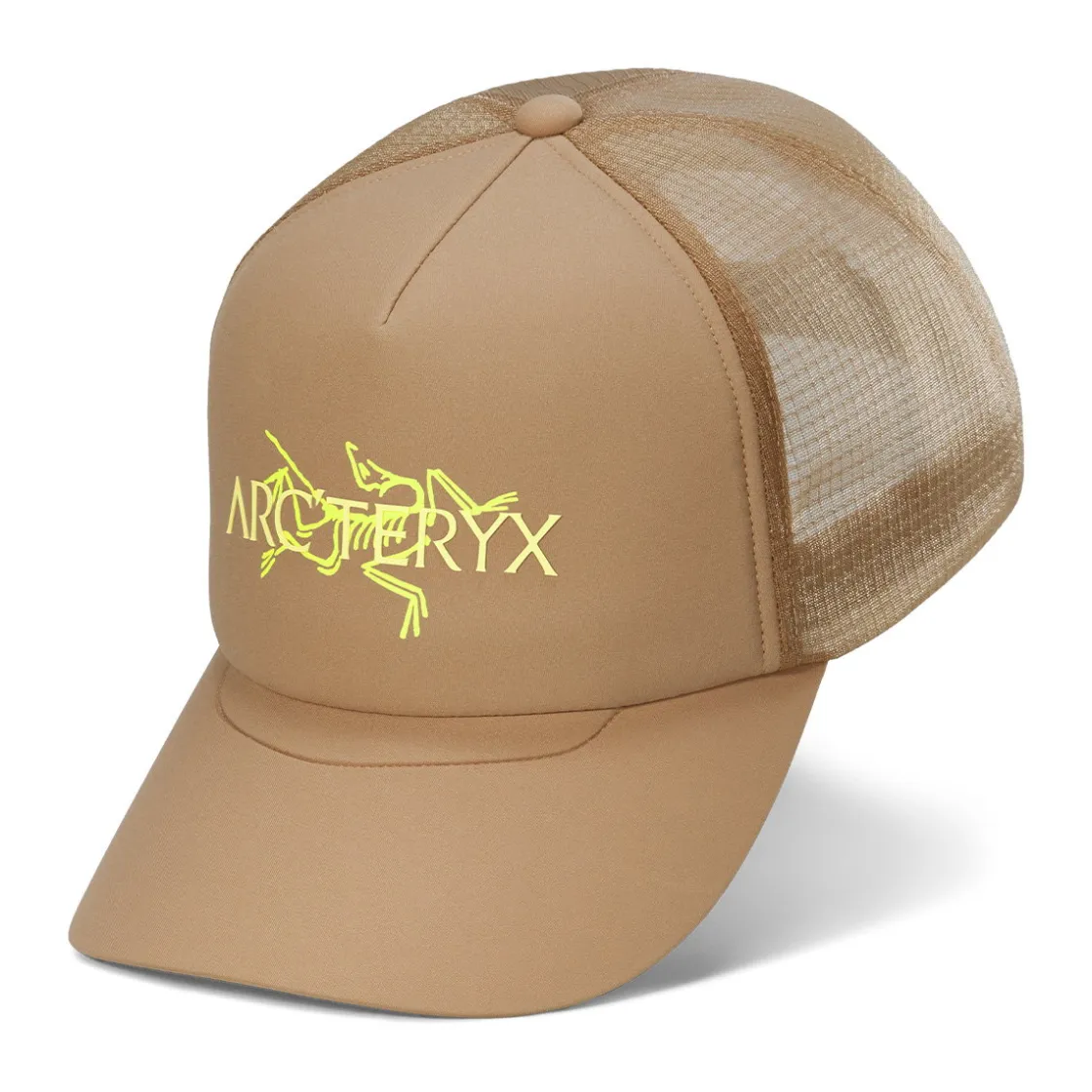 ARCTERYX Arc'teryx Bird Word Trucker Curved Hat (Canvas Euphoria) Clearance