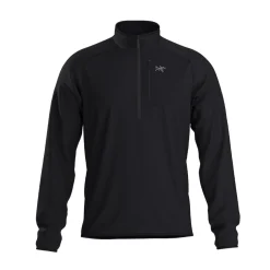 ARCTERYX Arc'teryx Delta 1/2 Zip Neck, herre (Black) Clearance