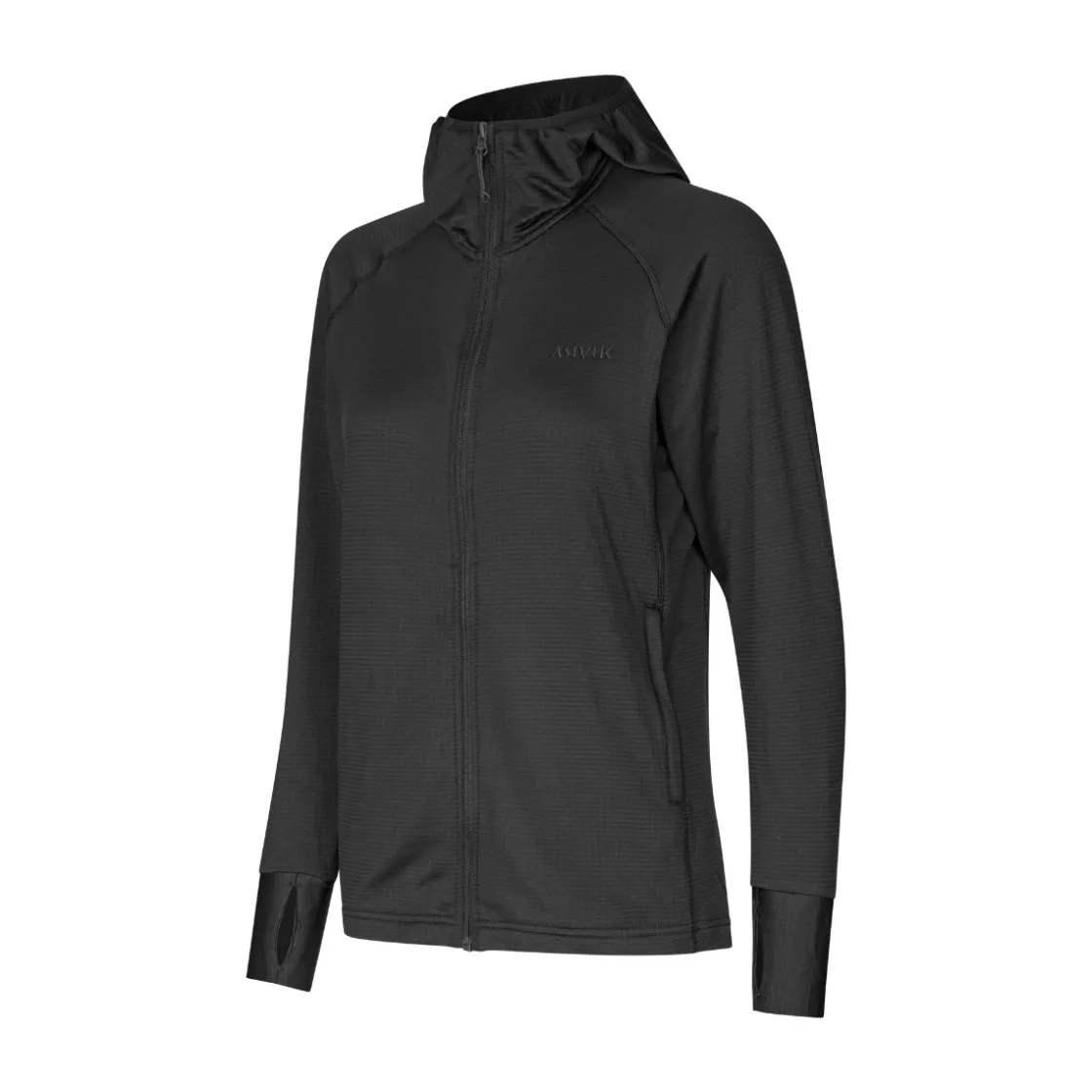ASIVIK Adventure Fleece, dame (Black) Hot