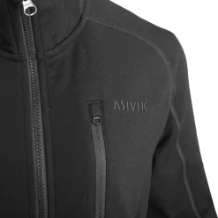 ASIVIK Adventure Mid Wool Fleece, dame (Black) New