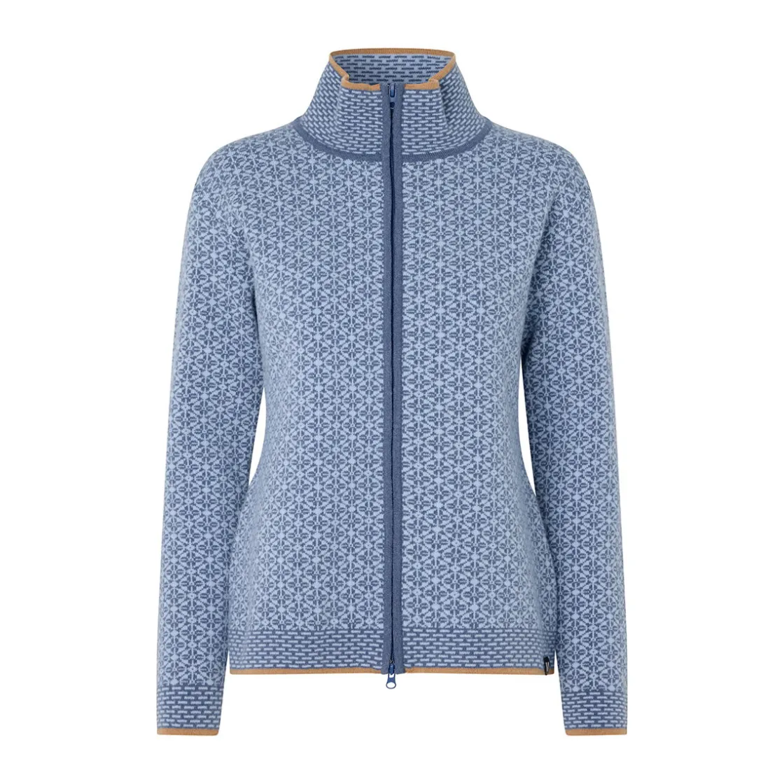 ASIVIK Feggesund Wool Cardigan, dame (Blue) Best