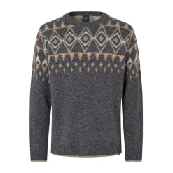 ASIVIK Gamborg Sweater, herre (Grey) Best