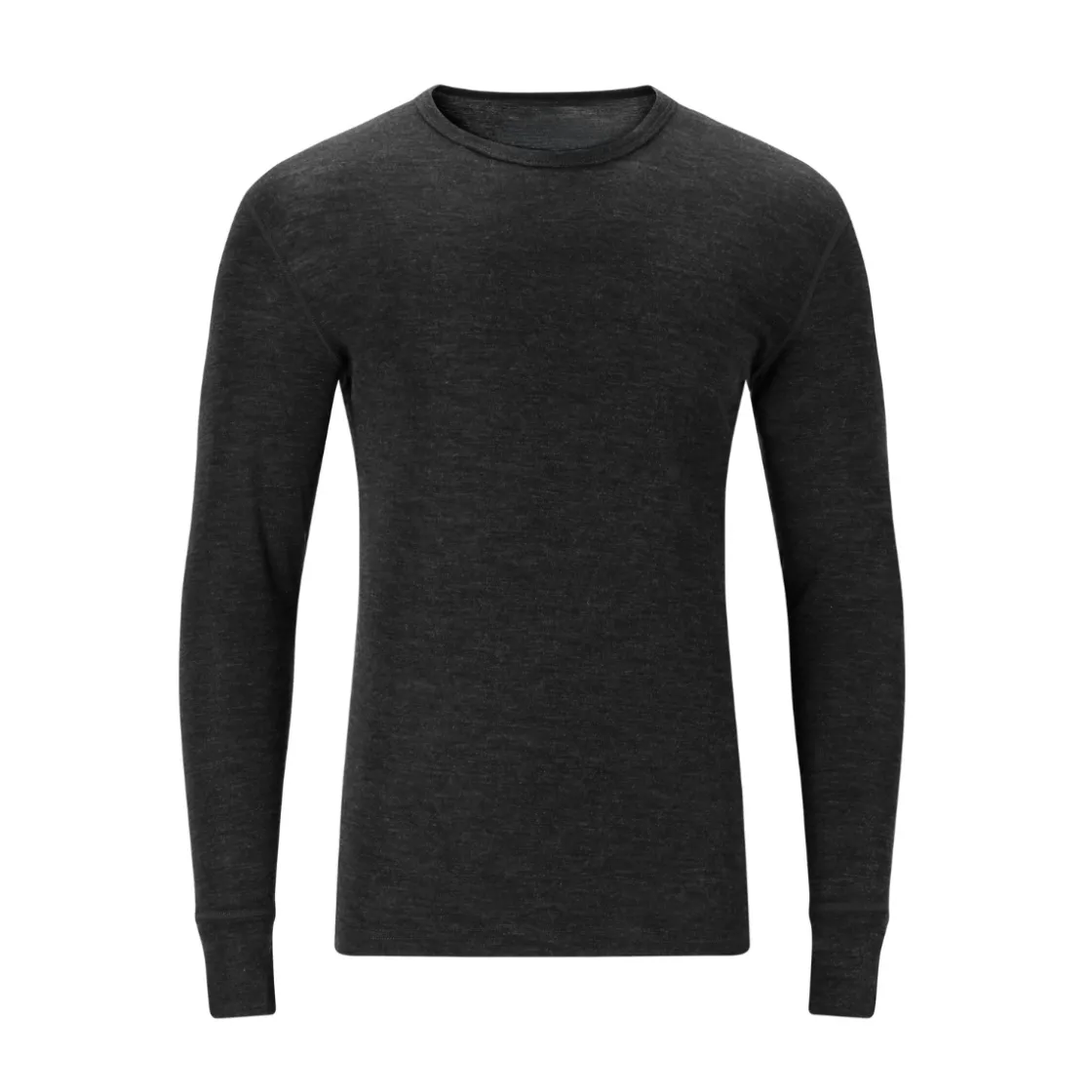 ASIVIK Hike Wool Blend Uldundertrøje, herre (Black)