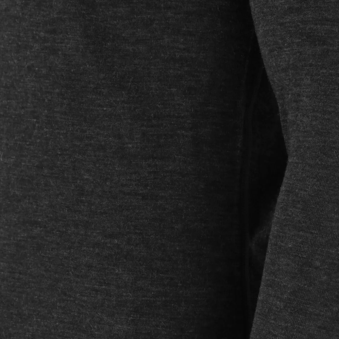 ASIVIK Hike Wool Blend Uldundertrøje, herre (Black)