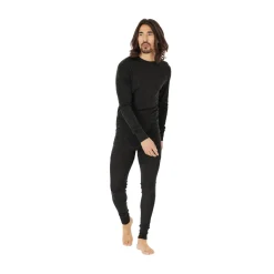 ASIVIK Hike Wool Blend Uldunderbukser, herre (Black) New