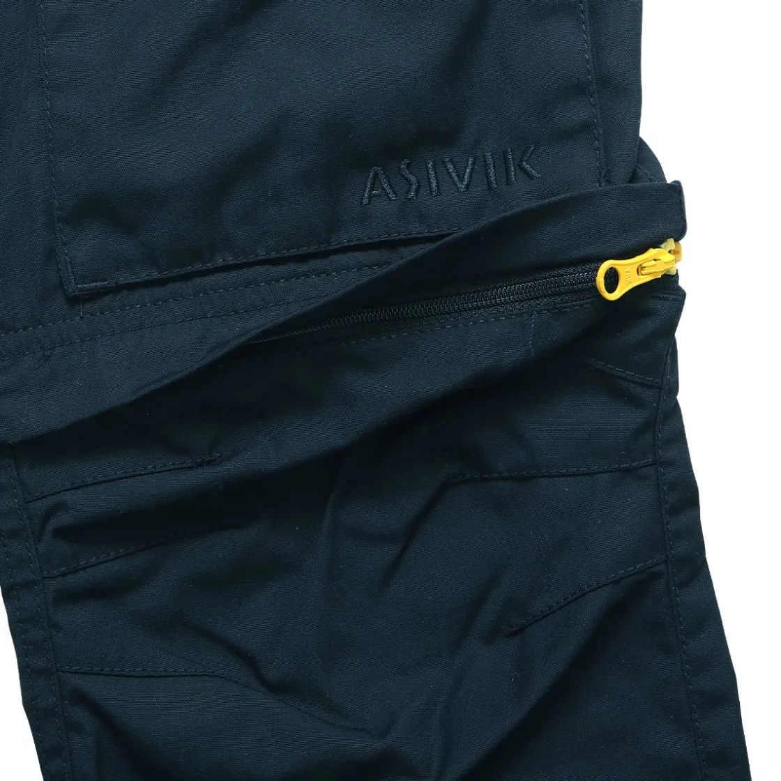 ASIVIK Hike Zip-Off bukser, junior (Dark Blue) Discount