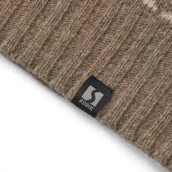 ASIVIK Hjelm Sweater, Herre (Camel Sand) Outlet