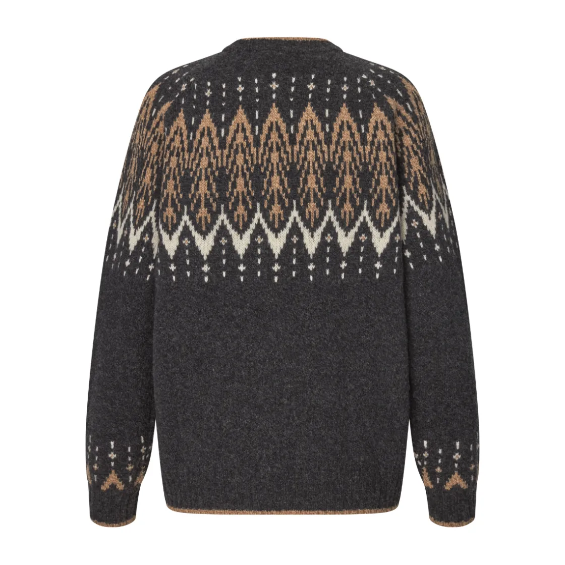 ASIVIK Isefjord Sweater, dame (Black Sand) Online