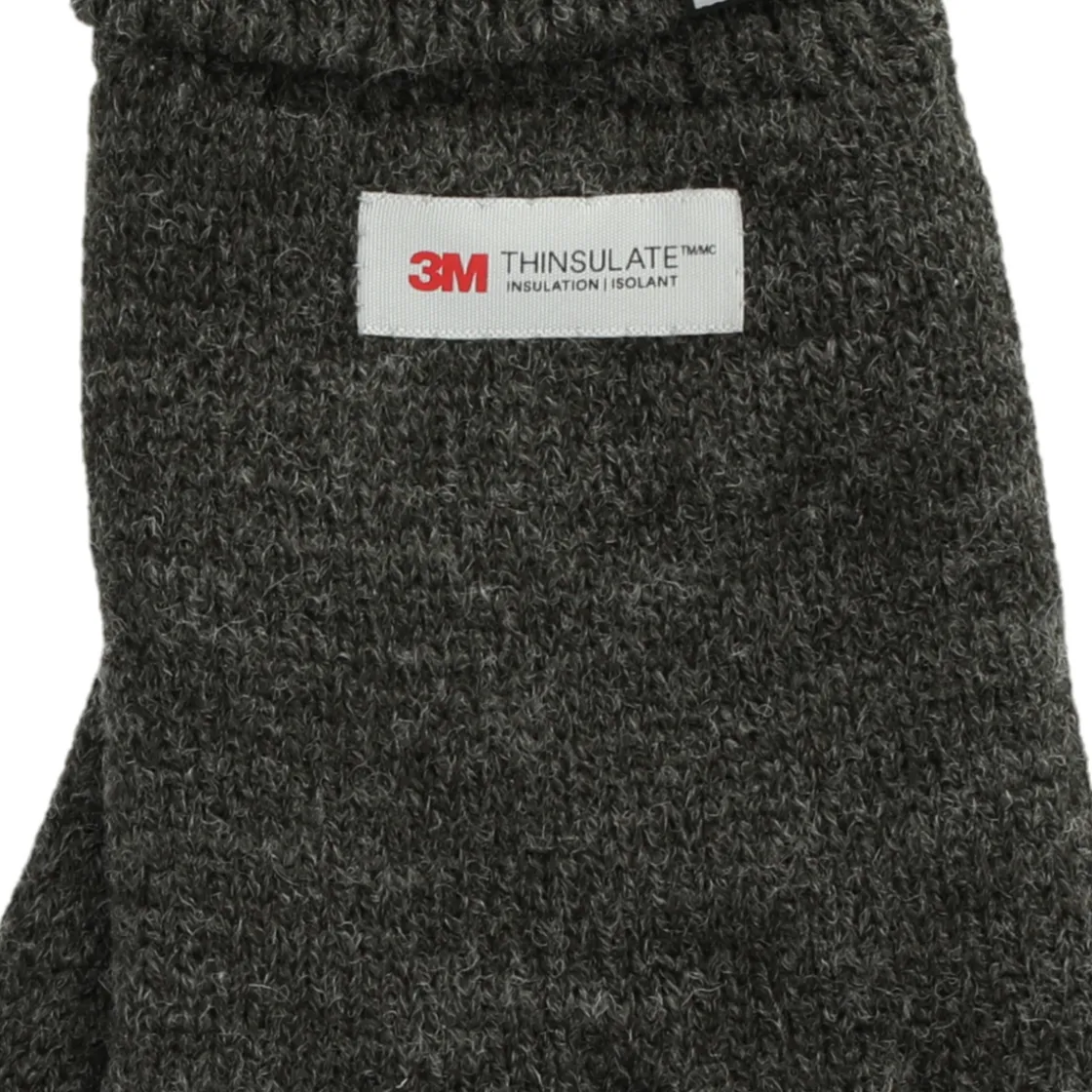 ASIVIK Knitted Thinsulate strikhandsker (Black) Best
