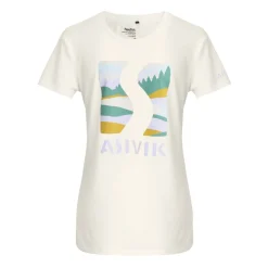 ASIVIK Logo Forest T-shirt, dame New