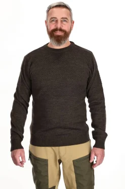 ASIVIK North Sea Sweater, herre (Brown) Hot