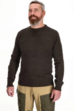 ASIVIK North Sea Sweater, herre (Brown) Hot