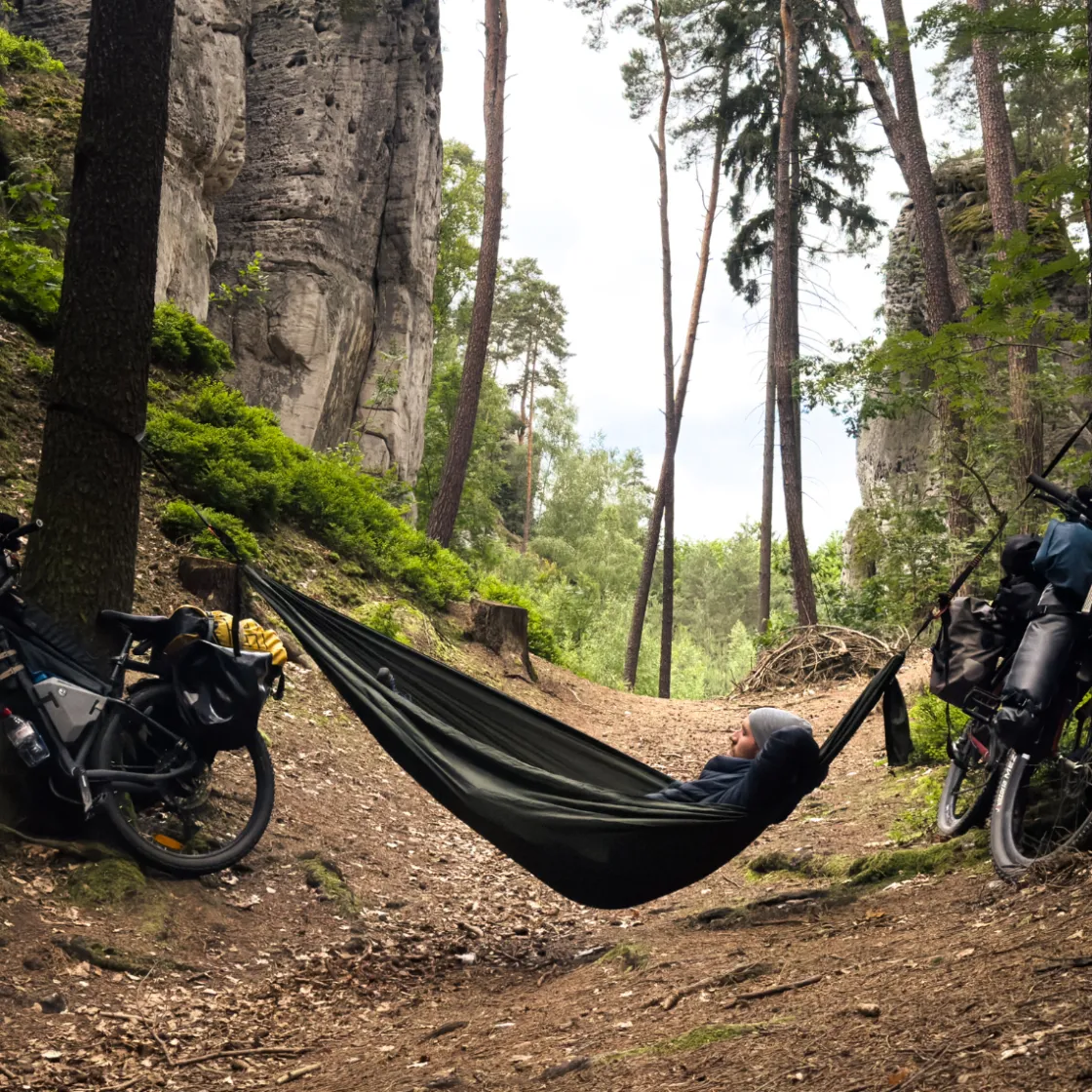 ASIVIK Travel Hængekøje, single New