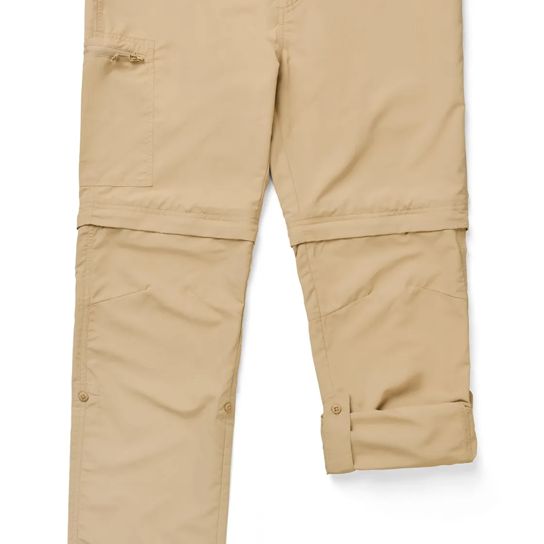 ASIVIK Travel Zip-Off bukser, dame (Sand) New