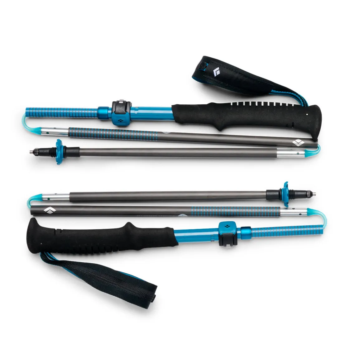 BLACK DIAMOND Distance Carbon FLZ vandrestave 125 - 140 cm (Desert Sky) Best