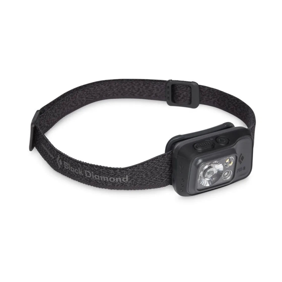 BLACK DIAMOND Spot 400-R, genopladelig pandelampe (Graphite)