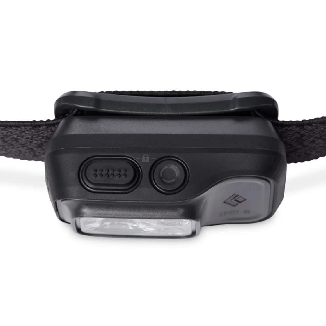 BLACK DIAMOND Spot 400-R, genopladelig pandelampe (Graphite)
