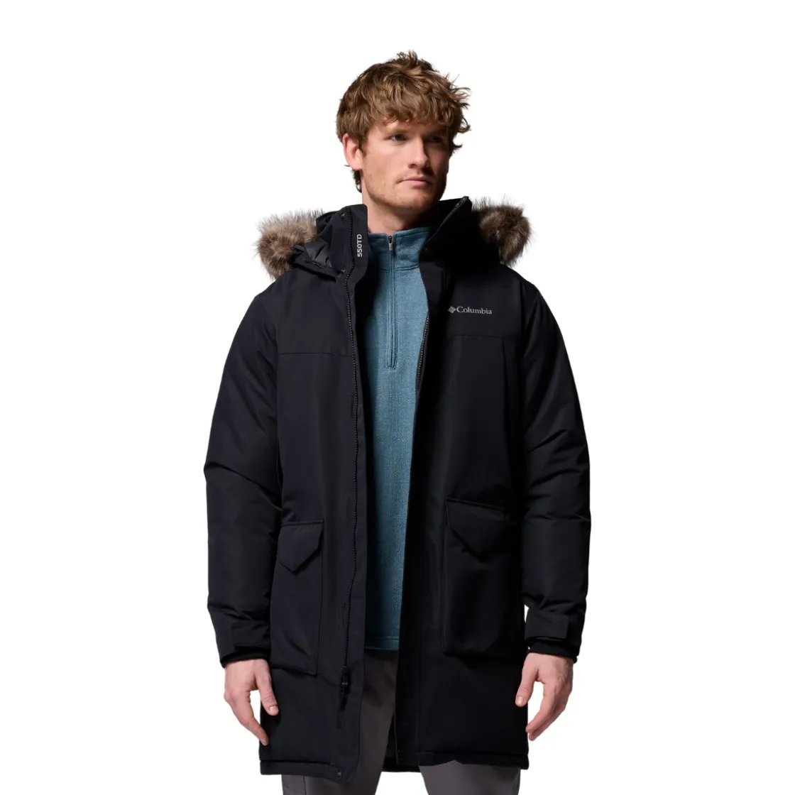 COLUMBIA Cape Ridge Parka / Dunjakke, herre (Black) Outlet