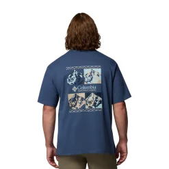 COLUMBIA CSC HW Iconic T-shirt, herre (Dark Mountain) Outlet