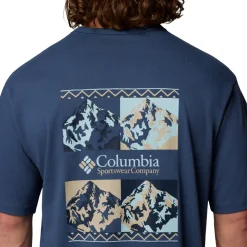 COLUMBIA CSC HW Iconic T-shirt, herre (Dark Mountain) Outlet