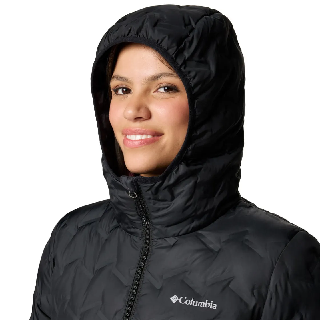 COLUMBIA Delta Ridge II Long Down dunfrakke, dame (Black) Online