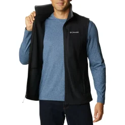 COLUMBIA Fast Trek Fleece vest, herre (Black) Clearance