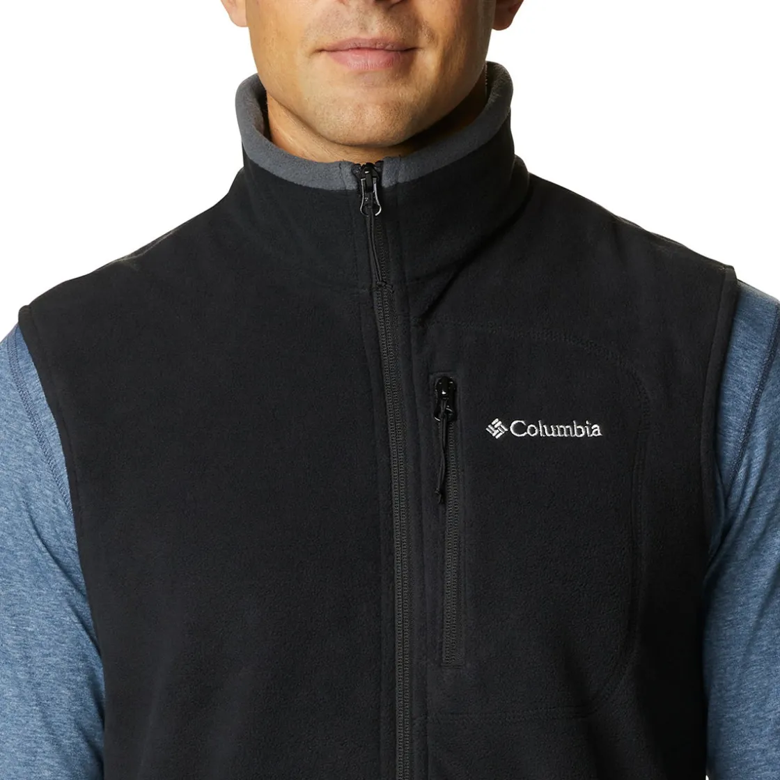 COLUMBIA Fast Trek Fleece vest, herre (Black) Clearance