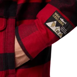 COLUMBIA High Cascades Shirt Jacket, herre (Red Dahlia) Best