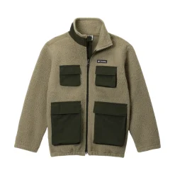 COLUMBIA Jasper Ridge Fleece, junior (Stone Green, Greenscape) Hot