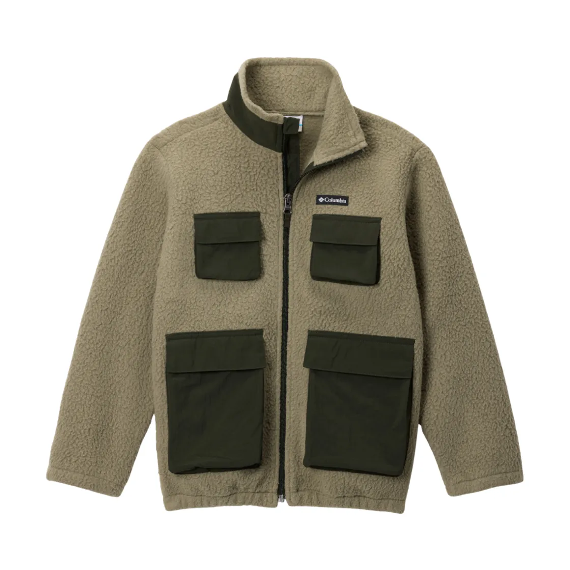 COLUMBIA Jasper Ridge Fleece, junior (Stone Green, Greenscape) Hot