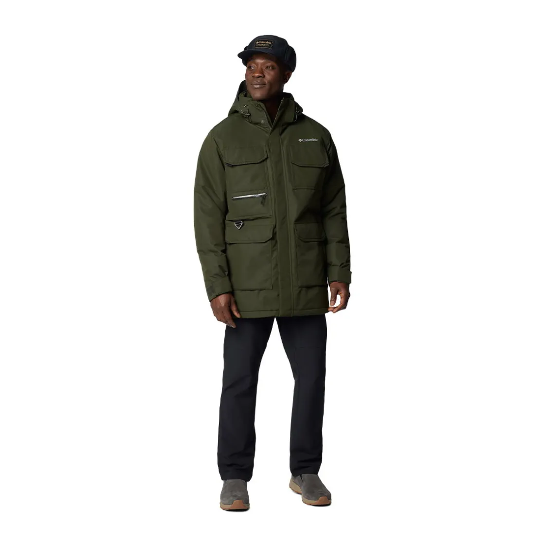 COLUMBIA Landroamer II Parka, herre (Greenscape) Hot
