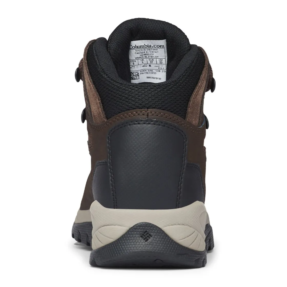 COLUMBIA Newton Ridge Plus WP vandrestøvler, dame (Cordovan) Hot