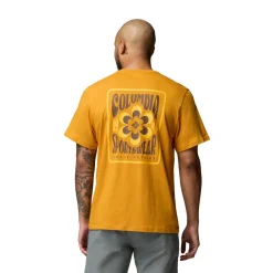 COLUMBIA Outdoor CSC Graphic T-shirt, herre (Sand Dune)