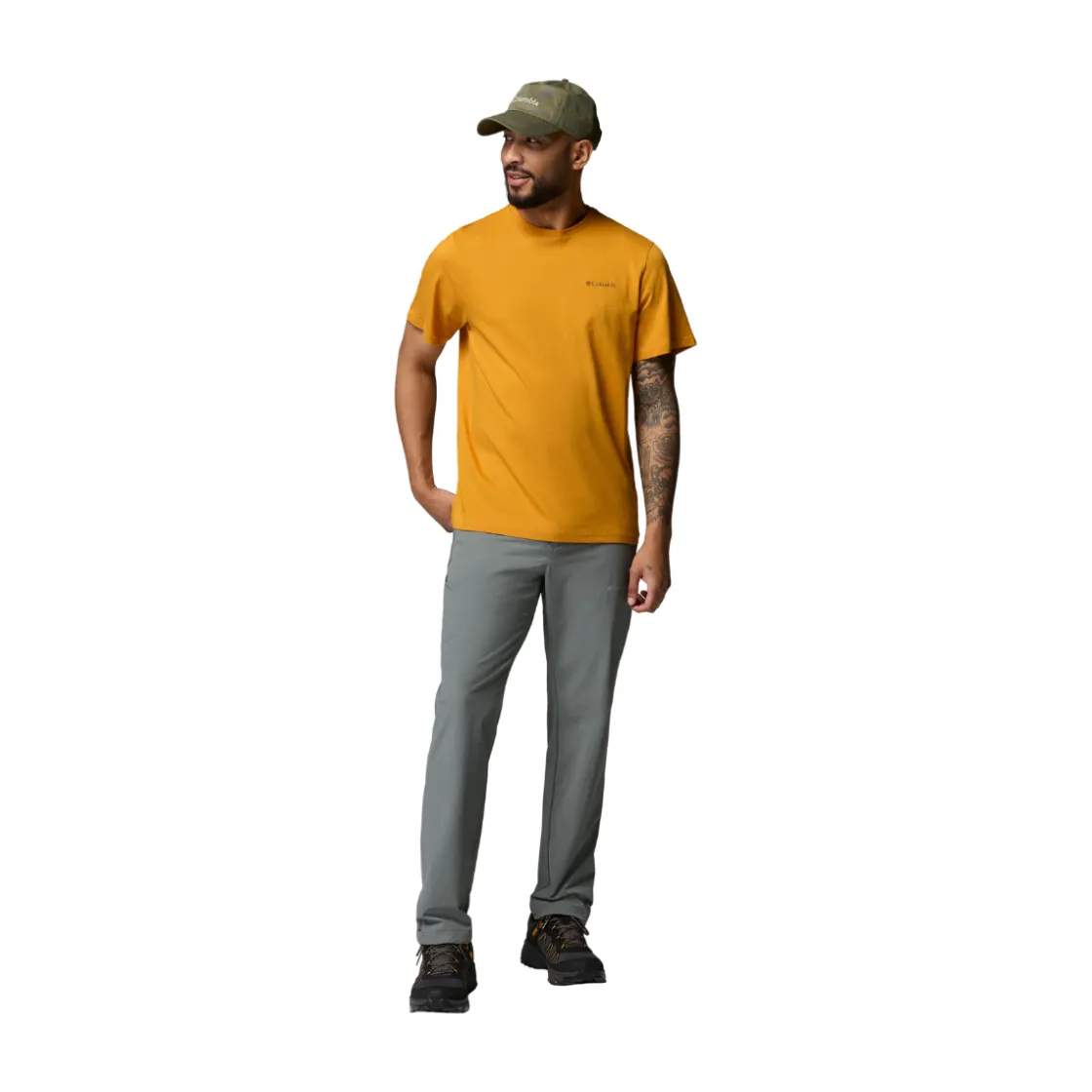 COLUMBIA Outdoor CSC Graphic T-shirt, herre (Sand Dune)