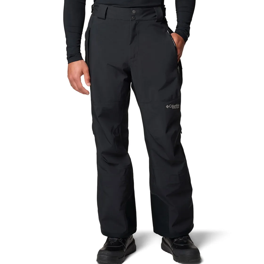 COLUMBIA Platinum Peak II 3-lags skibukser, herre (Black) Online