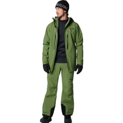 COLUMBIA Platinum Peak II 3-lags skijakke, herre (Canteen) New