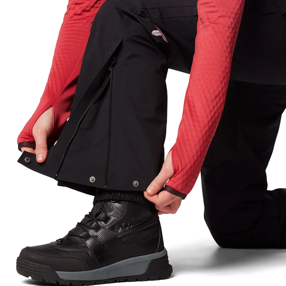 COLUMBIA Platinum Peak II 3-lags skibukser, dame (Black) Hot