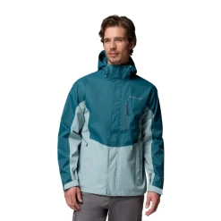 COLUMBIA Pouring Adventure regnjakke, herre (Everblue) Best