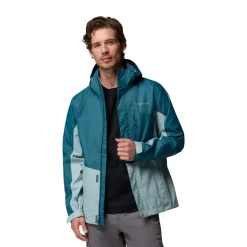 COLUMBIA Pouring Adventure regnjakke, herre (Everblue) Best