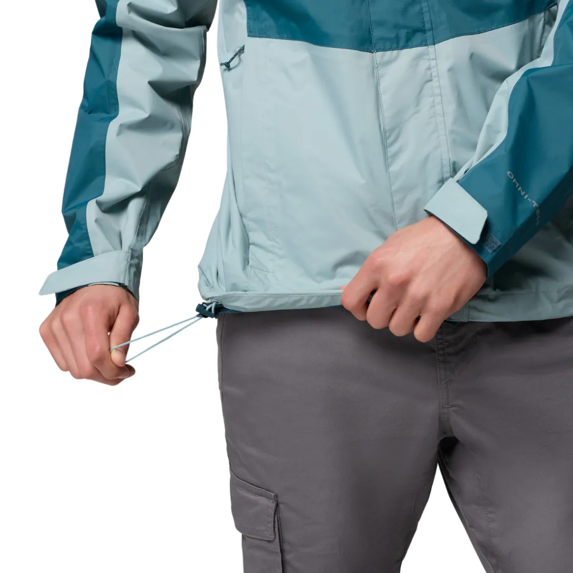 COLUMBIA Pouring Adventure regnjakke, herre (Everblue) Best