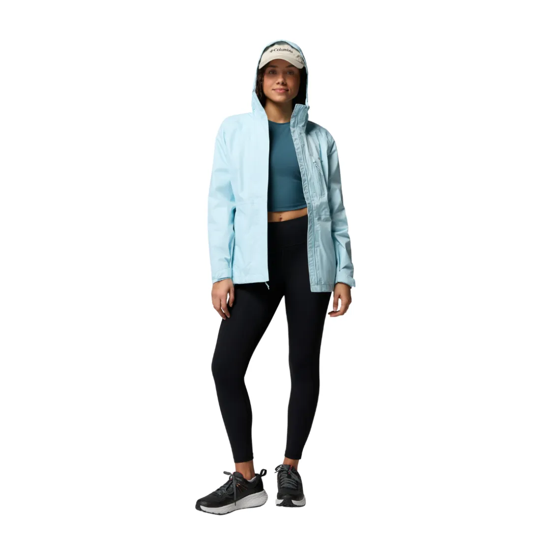 COLUMBIA Pouring Adventure regnjakke, dame (Marine Light) Online
