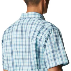 COLUMBIA Silver Ridge Lite Plaid skjorte SS, herre Online